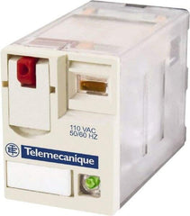 Schneider Electric - 3,750 VA Power Rating, Electromechanical Plug-in General Purpose Relay - 15 Amp at 250 VAC & 28 VDC, 2CO, 12 VDC - Caliber Tooling