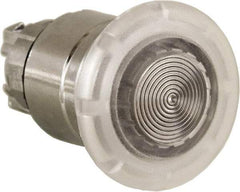 Schneider Electric - 22mm Mount Hole, Extended Mushroom Head, Pushbutton Switch Only - Round, White Pushbutton, Nonilluminated, Momentary (MO) - Caliber Tooling