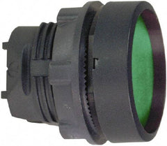 Schneider Electric - 22mm Mount Hole, Flush, Pushbutton Switch Only - Round, Green Pushbutton, Nonilluminated, Maintained (MA) - Caliber Tooling