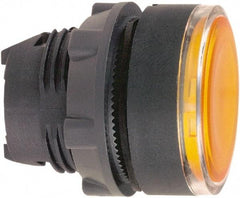 Schneider Electric - 22mm Mount Hole, Flush, Pushbutton Switch Only - Round, Orange Pushbutton, Illuminated, Maintained (MA) - Caliber Tooling