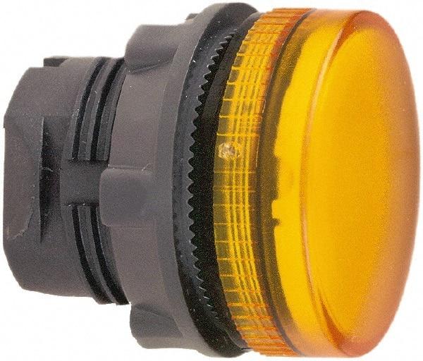 Schneider Electric - Round Pilot and Indicator Light Lens - Orange - Caliber Tooling