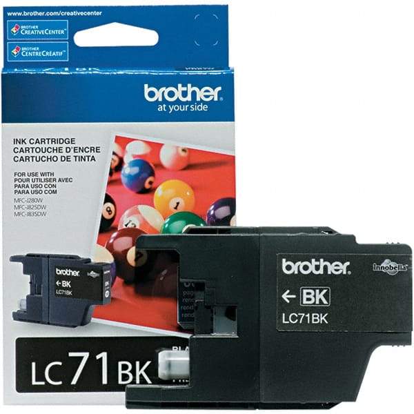 Brother - Black Ink Cartridge - Use with Brother MFC-J280W, J425W, J430W, J435W, J625DW, J825DW, J835DW - Caliber Tooling