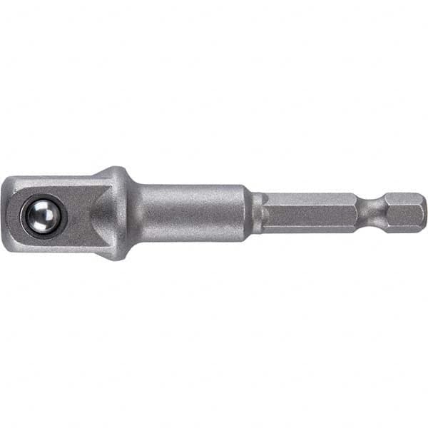 Irwin - Power & Impact Screwdriver Bits & Holders Bit Type: Socket Adapter Hex Size (Inch): 1/4 - Caliber Tooling