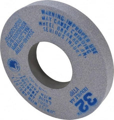 Norton - 12" Diam x 5" Hole x 1-1/2" Thick, H Hardness, 46 Grit Surface Grinding Wheel - Aluminum Oxide, Type 1, Coarse Grade, 2,070 Max RPM, Vitrified Bond, No Recess - Caliber Tooling