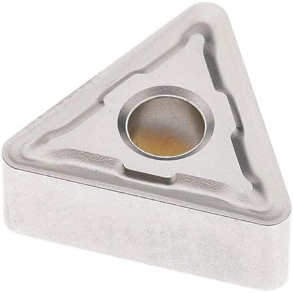 Seco - TNMG434 M5 Grade TP1501 Carbide Turning Insert - Al2O3 Finish, 60° Triangle, 1/2" Inscr Circle, 3/16" Thick, 1/16" Corner Radius - Caliber Tooling