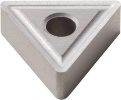 Seco - TNMP666 M1 Grade 370 Carbide Turning Insert - Uncoated, 60° Triangle, 3/4" Inscr Circle, 3/8" Thick, 3/32" Corner Radius - Caliber Tooling