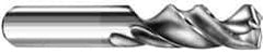 SGS - #25 145° Solid Carbide Jobber Drill - AlTiN Finish, Right Hand Cut, Spiral Flute, Straight Shank, 3-1/4" OAL, Standard Point - Caliber Tooling