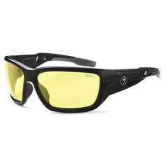 Baldr Yellow Lens Black Safety Glasses - Caliber Tooling