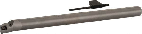 Seco - 1" Min Bore Diam, 10" OAL, 3/4" Shank Diam, SCLC Indexable Boring Bar - CCMT Insert, Screw Holding Method - Caliber Tooling