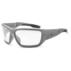 Baldr Clear Lens Matte Gray Safety Glasses - Caliber Tooling