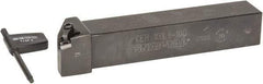 Seco - Right Hand Cut, 1" Shank Width x 1" Shank Height Indexable Threading Toolholder - 6" OAL, 10ER Insert Compatibility, CE Toolholder - Caliber Tooling