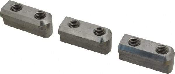 H & R Manufacturing - Lathe Chuck Jaw Nut - 8" Chuck Diam Compatible, 12mm Screw, M12 Thread - Caliber Tooling