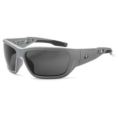 Baldr Smoke Lens Matte Gray Safety Glasses - Caliber Tooling