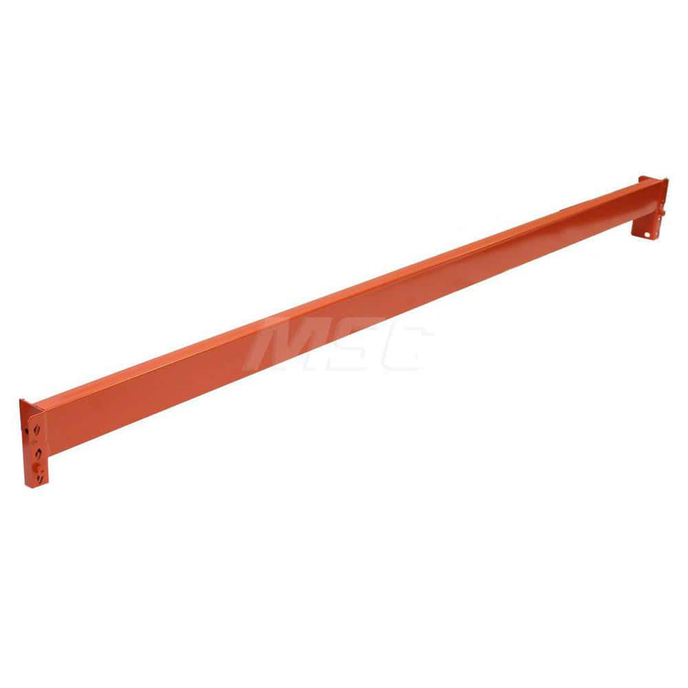 Pallet Rack Beam: 4,170 lb Capacity Orange