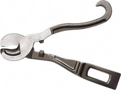 Channellock - 8-5/8" OAL, Cable Cutter - 1-3/7" Jaw Length x 1.62" Jaw Width, Round Head - Caliber Tooling