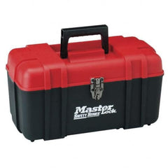 Master Lock - Portable Lockout Kits Type: Complete Lockout Kit Container Type: Tool Box - Caliber Tooling