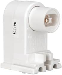 Leviton - 2 Pin, 600 VAC, 660 Watt, Pedestal Base, Pedestal Lamp Holder - Fluorescent, Screw Mounted - Caliber Tooling