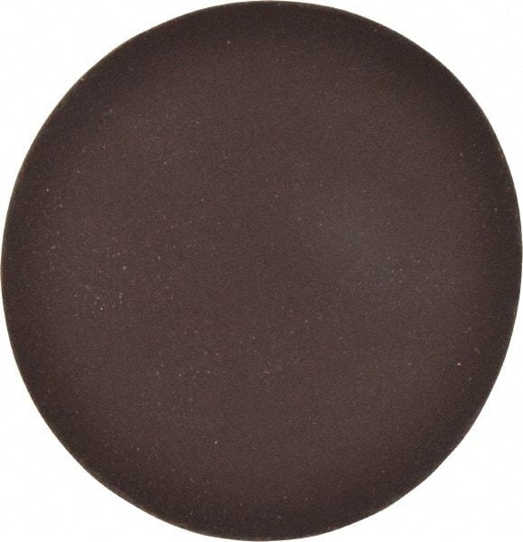 Norton - 5" Diam, 320 Grit Aluminum Oxide Adhesive PSA Disc - Very Fine Grade, Brown, Cloth Backing, Flexible - Caliber Tooling