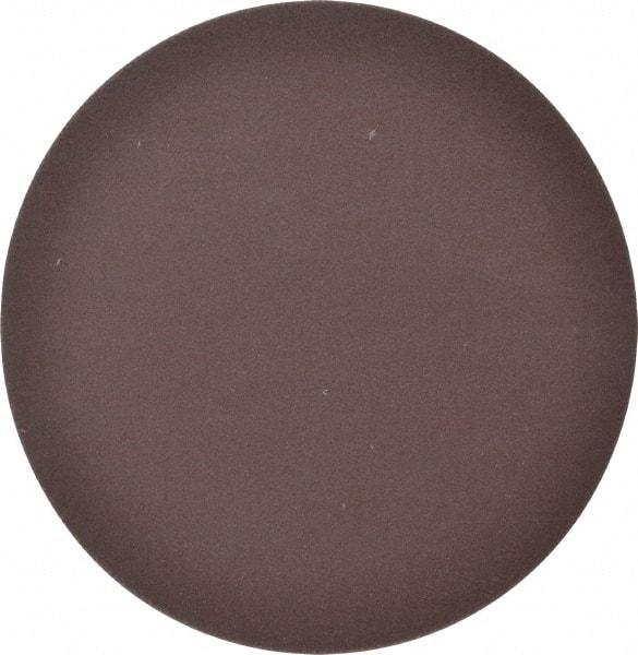 Norton - 5" Diam, 220 Grit Aluminum Oxide Adhesive PSA Disc - Fine Grade, Brown, Cloth Backing, Flexible - Caliber Tooling