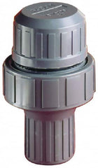 Plast-O-Matic - 3/4" Pipe, 100 Max psi, PVC, Normally Closed Design Vacuum Breaker Valve - EPDM Seal, NPT End Connections - Caliber Tooling