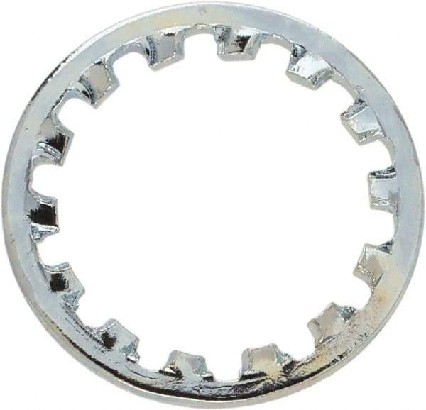 Value Collection - 5/16" Screw, 0.3165" ID, Steel Internal Tooth Lock Washer - 0.4295" OD, Zinc-Plated, Grade 1075 - Caliber Tooling