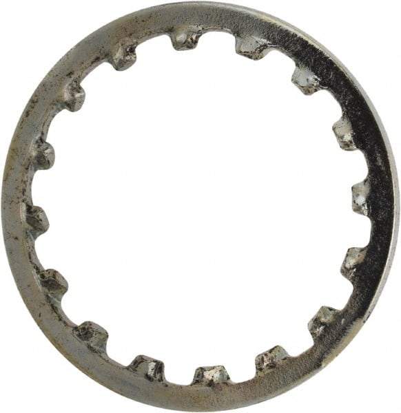 Value Collection - 3/8" Screw, 0.391" ID, Steel Internal Tooth Lock Washer - 0.507" OD, Zinc-Plated, Grade 1075 - Caliber Tooling