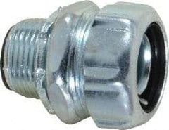 Thomas & Betts - 3/4" Trade, Steel Threaded Straight Liquidtight Conduit Connector - Insulated - Caliber Tooling