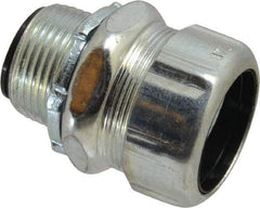 Thomas & Betts - 1" Trade, Steel Threaded Straight Liquidtight Conduit Connector - Insulated - Caliber Tooling