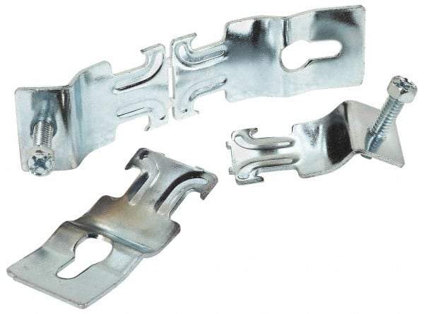 Thomas & Betts - 1-1/4" Pipe, 14 Gauge" Pipe or Conduit Clamp - Silver Galvanized, 600 Lb Capacity, All Conduit - Caliber Tooling