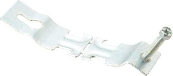 Thomas & Betts - 3/4" Pipe, 14 Gauge" Pipe or Conduit Clamp - Silver Galvanized, 600 Lb Capacity, All Conduit - Caliber Tooling