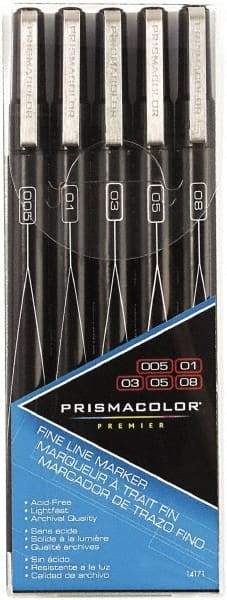 Prismacolor - Black Art Marker - Fine Tip, Alcohol Based Ink - Caliber Tooling