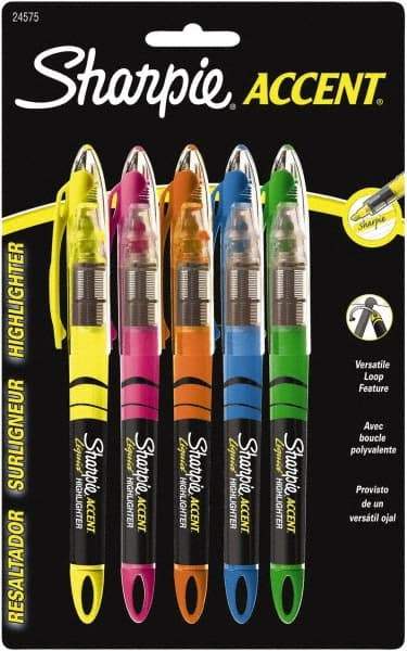 Sharpie - Assorted Colors, Highlighter - Chisel Tip, AP Nontoxic Ink - Caliber Tooling