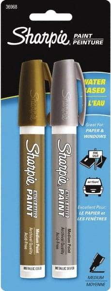 Sharpie - Gold and Silver Paint Marker - Medium Tip - Caliber Tooling