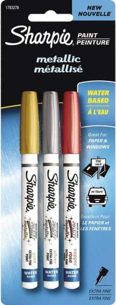 Sharpie - Gold, Silver, Copper Paint Marker - Extra Fine Tip - Caliber Tooling