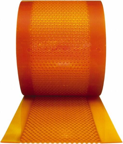 Aleco - Amber Replacement Vinyl Strip Standard Dock Curtain Strips - 8" Wide x 150' Long x 0.08" Thick, PVC - Caliber Tooling