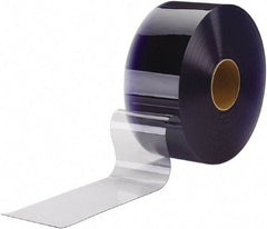 TMI, LLC - Clear Smooth Bulk Strip Roll, Low Temperature Dock Curtain Strips - 6" Wide x 300' Long x 0.06" Thick, PVC - Caliber Tooling