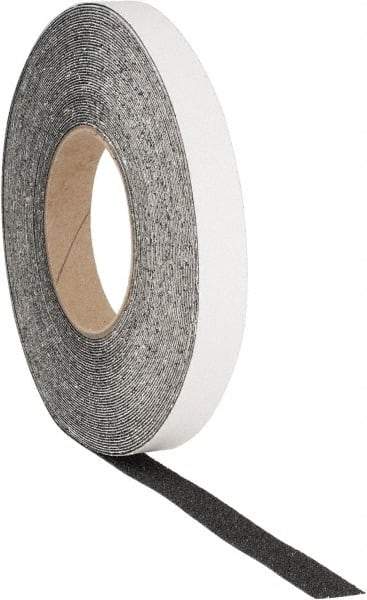 PRO-SAFE - Black Solid Color Anti-Slip Vinyl Tape - 3/4" Wide x 60' Long, Heavy/High Traffic - Caliber Tooling