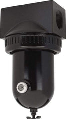 PRO-SOURCE - 400 CFM Oil/Water Condensate Separation Filter - 1-1/4" 250 psi, Manual Drain - Caliber Tooling