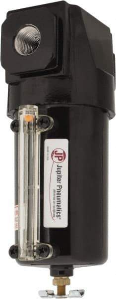 PRO-SOURCE - 160 CFM Oil/Water Condensate Separation Filter - 1/2" 250 psi, Manual Drain - Caliber Tooling