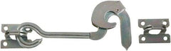 National Mfg. - 8" Bar Latch Length, Steel Gate Latch - Zinc Plated - Caliber Tooling