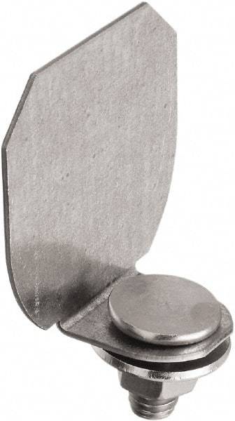 National Mfg. - Galvanized, Box Rail End Cap - Use with Round Rail - Caliber Tooling