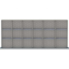 LISTA - 18-Compartment Drawer Divider Layout for 3.15" High Drawers - Caliber Tooling