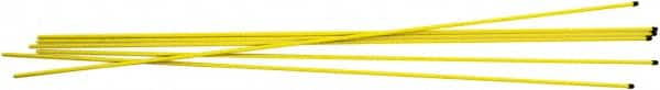 Trynex - 48" High x 1/2" Wide Snow Stake - Fiberglass, 0.33 Lbs, Yellow - Caliber Tooling