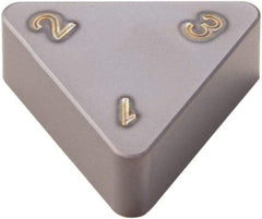 Seco - TNGN222 Grade CBN060K PCBN Turning Insert - TiSiAlN Finish, 60° Triangle, 1/4" Inscr Circle, 1/8" Thick, 1/32" Corner Radius - Caliber Tooling