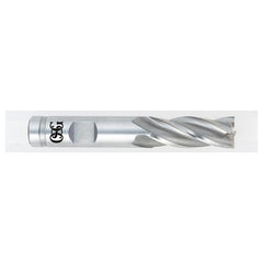 ‎3/8″ Dia. × 3/8″ Shank × 3/4″ DOC × 2-1/2″ OAL, HSSCo, Bright, 4 Flute, Square, Solid End Mill - Caliber Tooling