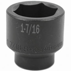 SK - Impact Socket - 1/2"DR 1-7/16" IMPACT SOCKET - Caliber Tooling