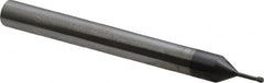 Scientific Cutting Tools - #2-56 UNC, 0.065" Cutting Diam, 3 Flute, Solid Carbide Helical Flute Thread Mill - Internal Thread, 0.2" LOC, 2-1/2" OAL, 1/4" Shank Diam - Caliber Tooling