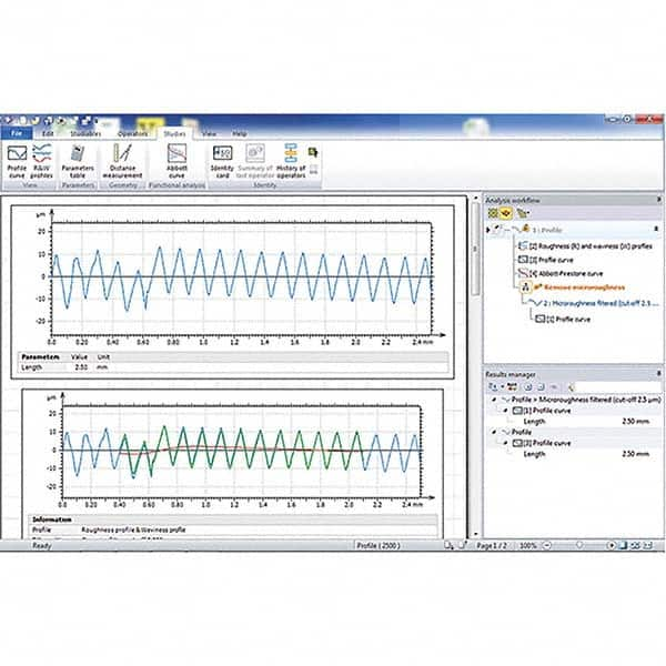 Starrett - Analysis Software with Cable - Caliber Tooling