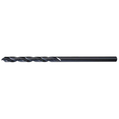 19/64″ Diam 3-1/16″ Flute Length 135° High Speed Steel Aircraft Extension Drill Oxide Finish, Straight-Cylindrical Shank, Split Point, Self-Centering, Series 1803