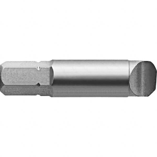 Apex - Slotted Screwdriver Bits Reversible: NonReversible Blade Width (Decimal Inch): 0.295 - Caliber Tooling